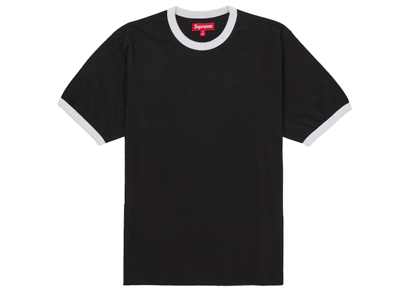 Tシャツ(半袖/袖なし) M Supreme Team Ringer Tee black Buy Supreme Team Ringer Tee Black - Novelship