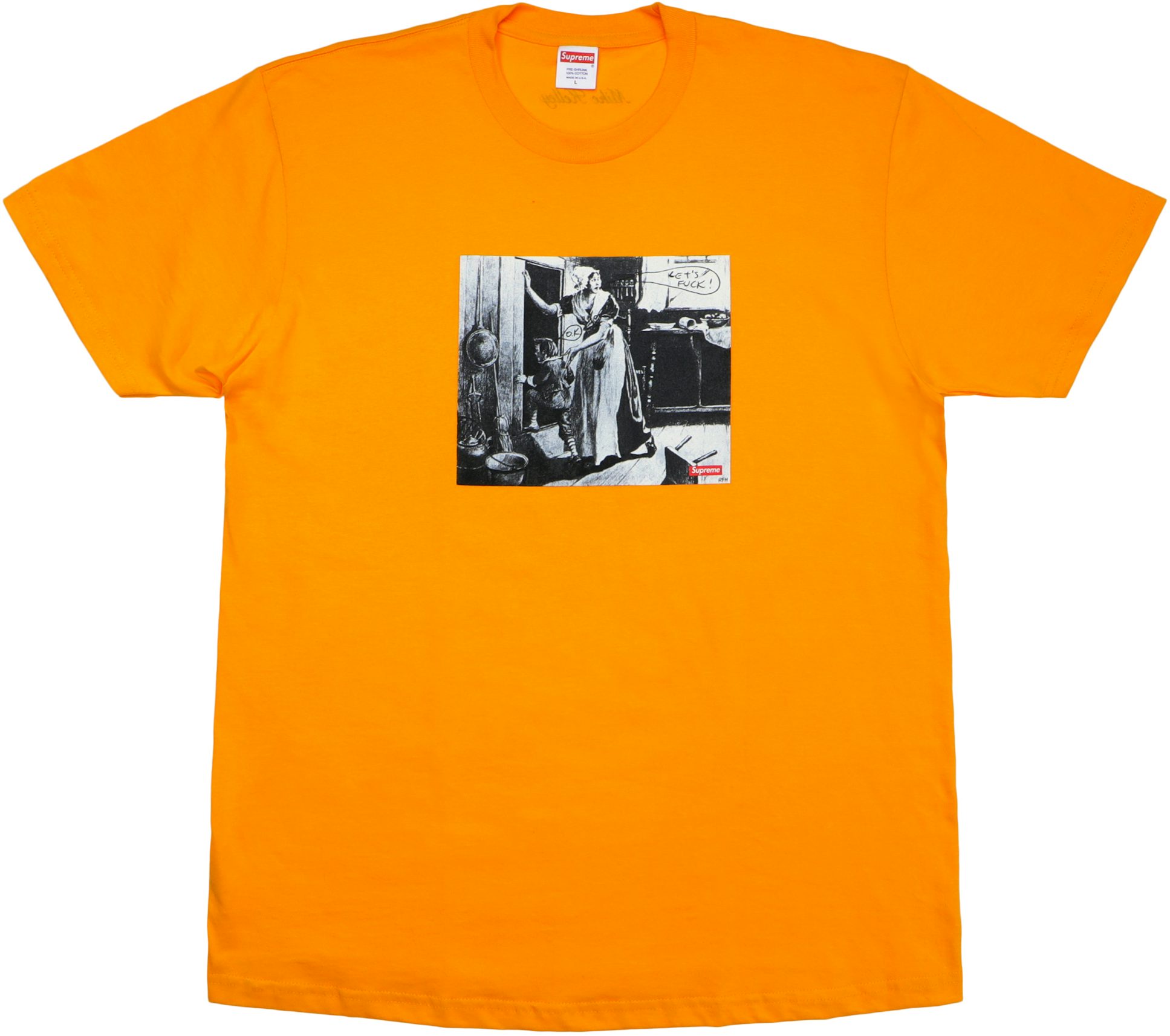 Supreme Mike Hiding From Indians Bright Orange - FW18 Men's - US