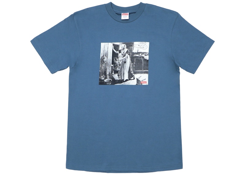 Supreme Mike Kelley Hiding From Indians Tee Slate Men's - FW18 - US