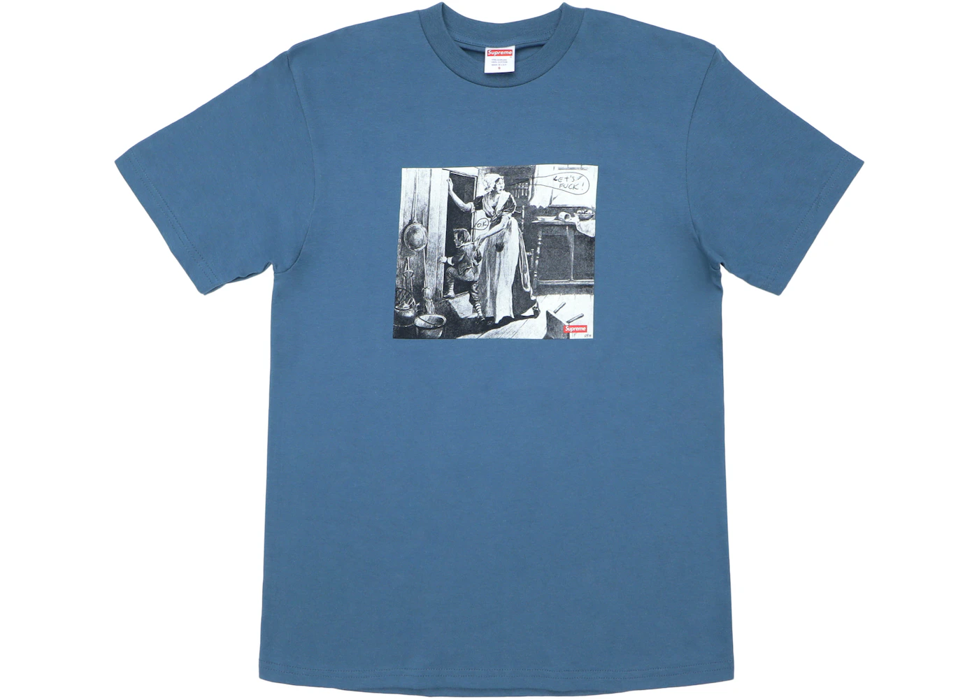 Supreme Mike Kelley Hiding From Indians Tee Slate Men's - FW18 - US