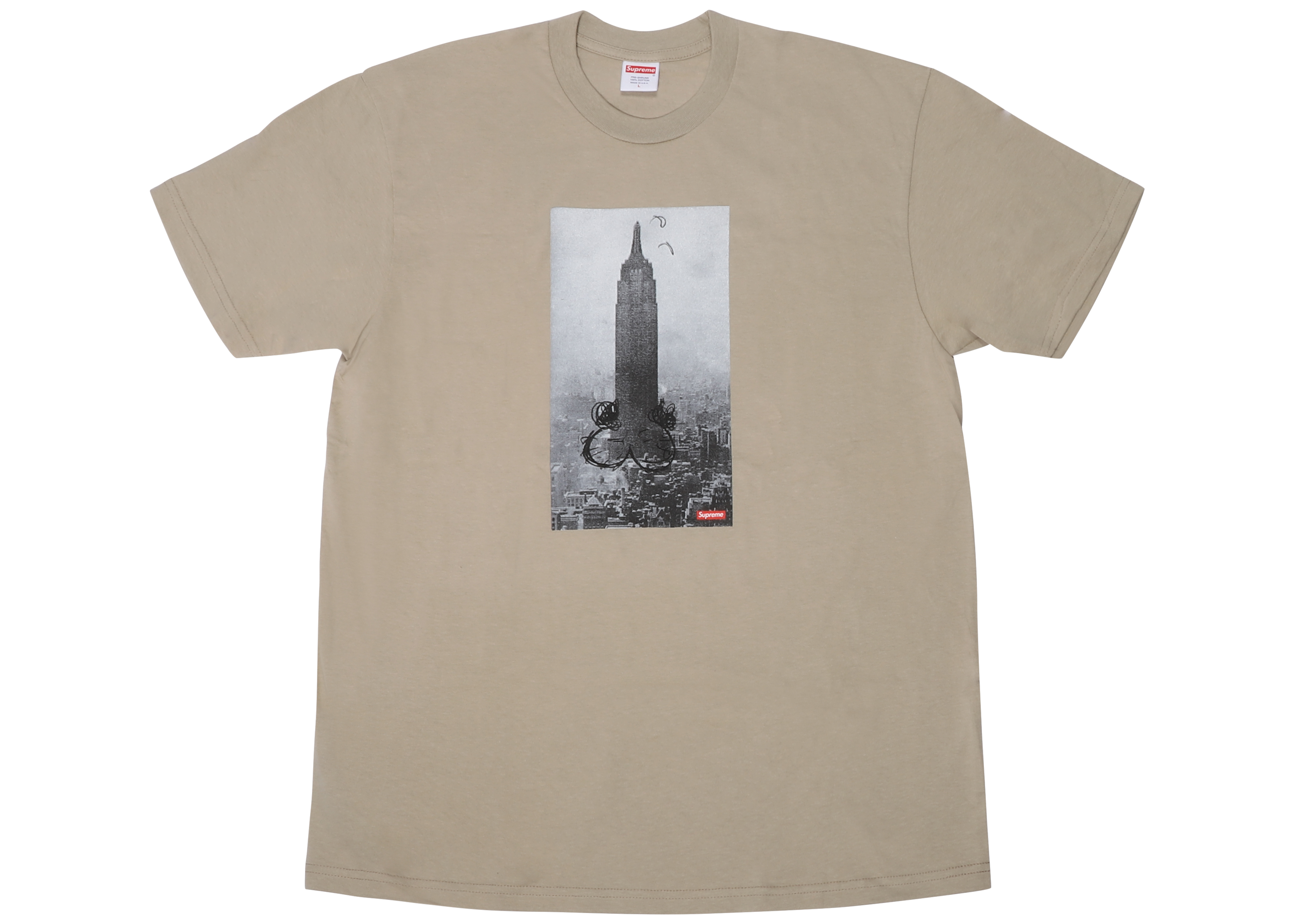 supreme the empire state building tee