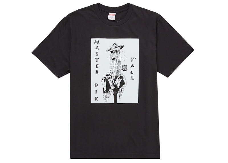 Supreme week11 tee XL 代官山購入 Supreme Mike Kelley Tee Black Men's - SS26 - US