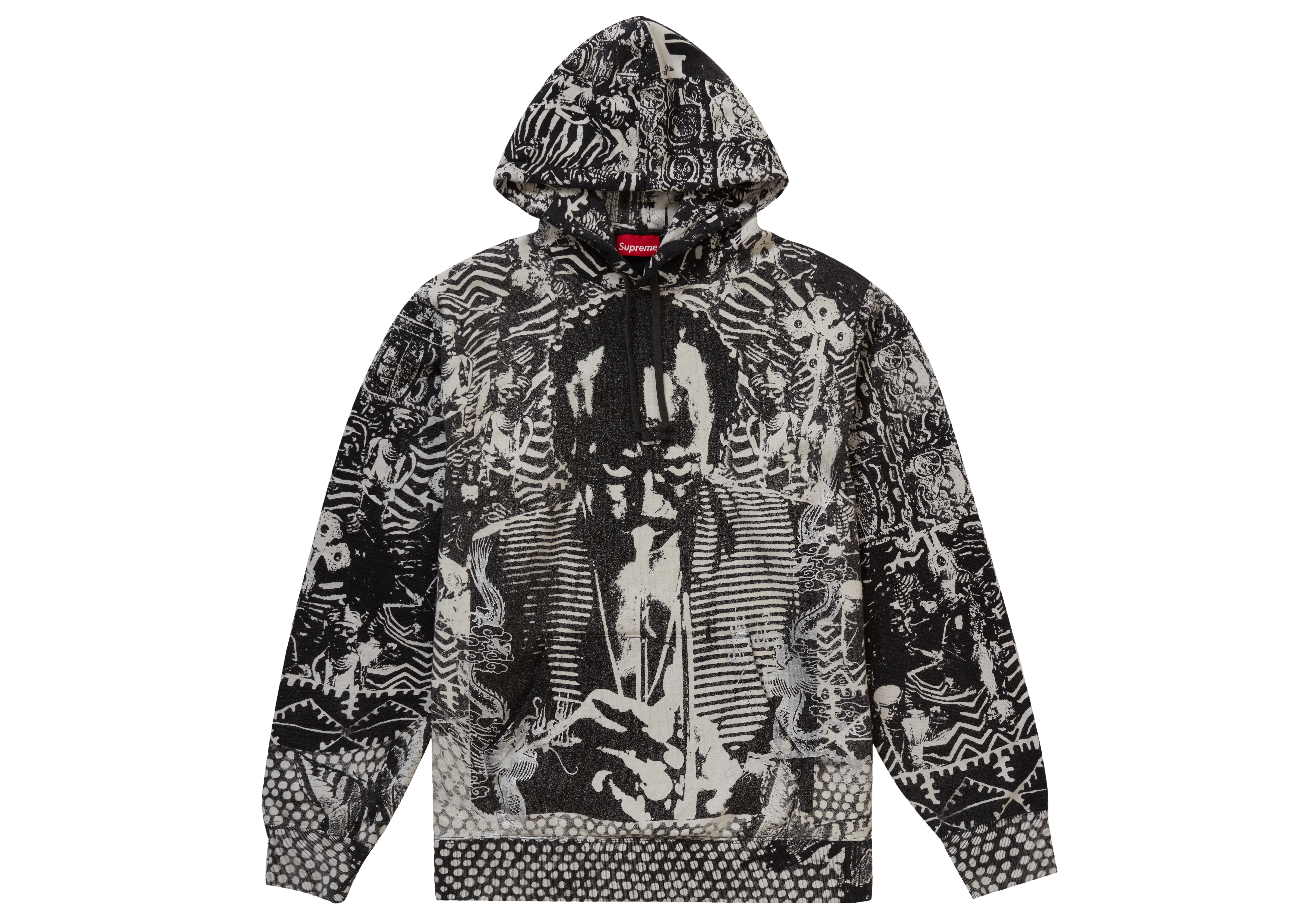 Supreme Miles Davis Hooded Sweatshirt Black