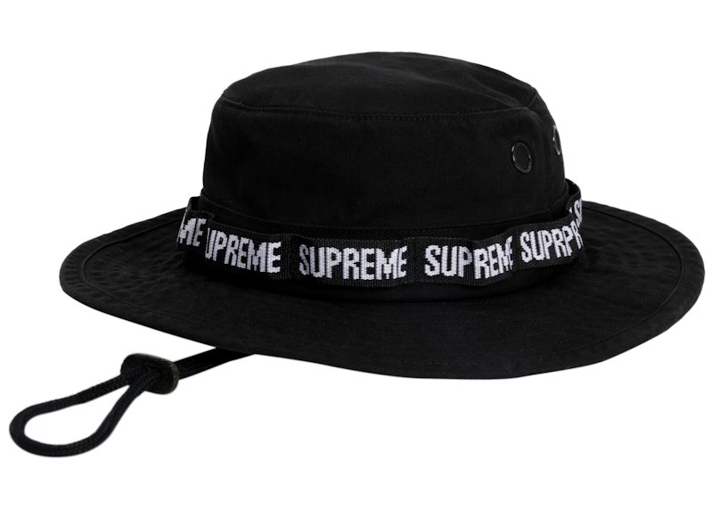 Supreme Military Boonie Black - SS18 - GB