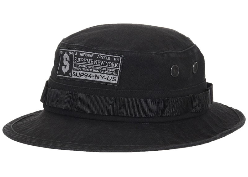 帽子 Supreme Military Boonie Black SS18 Buy Supreme Military Boonie 'Black' - FW23H116 BLACK | GOAT