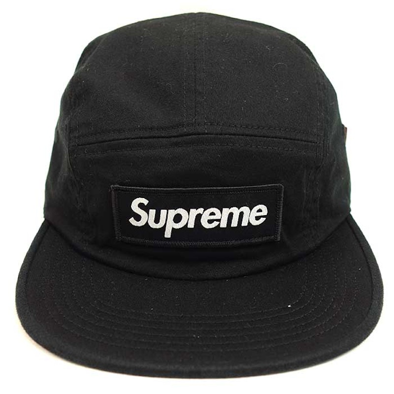 発送は追跡付きでいたしますSupreme Military Camp Cap 黒