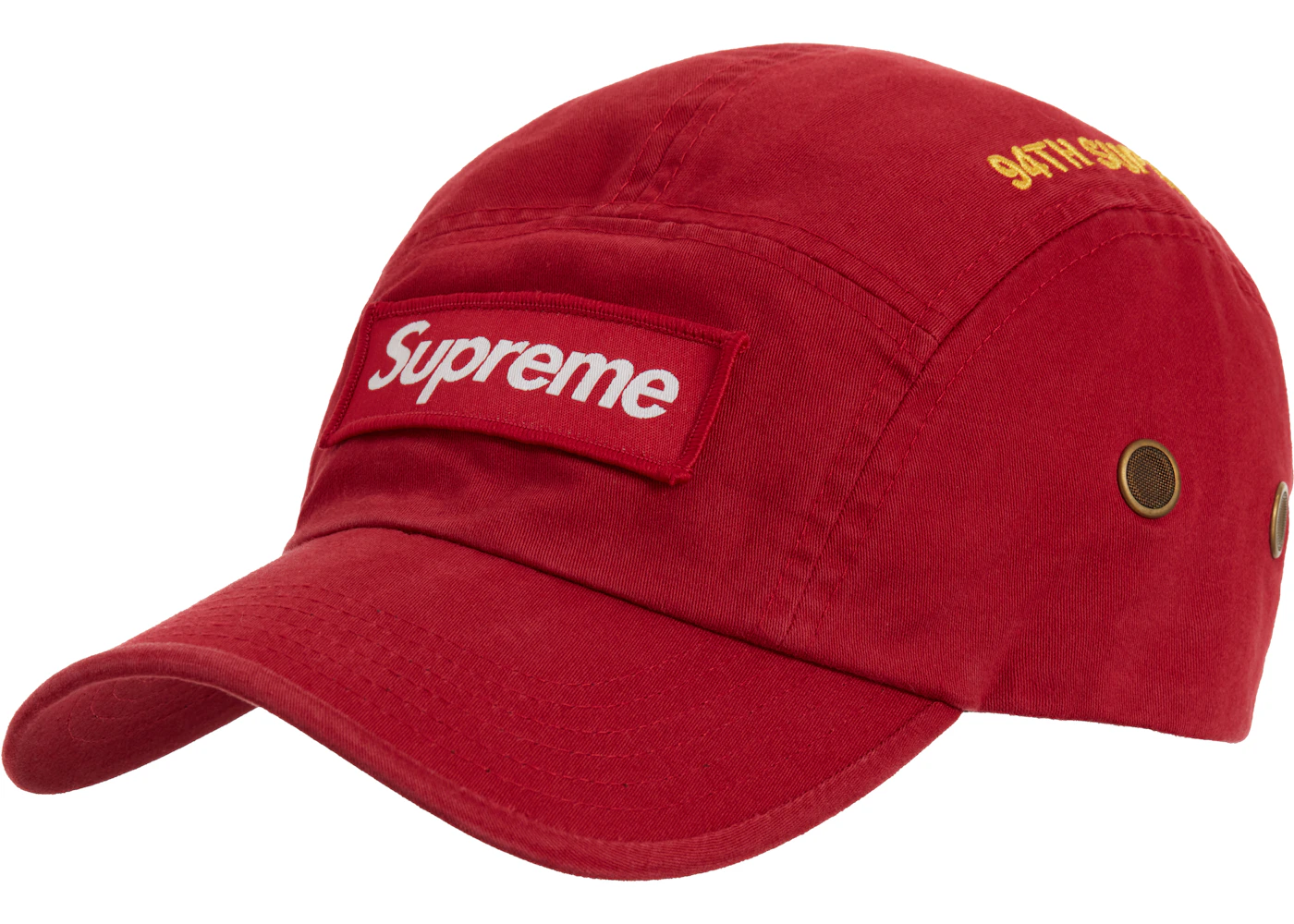 Red supreme baseball cap Clearance