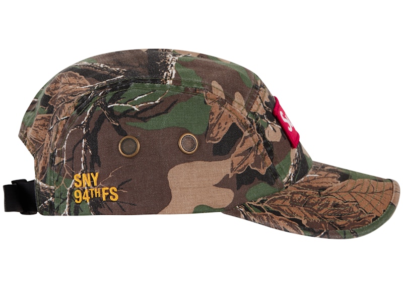 Supreme Military Camp Cap (FW22) Branch Olive Camo - FW22 - US