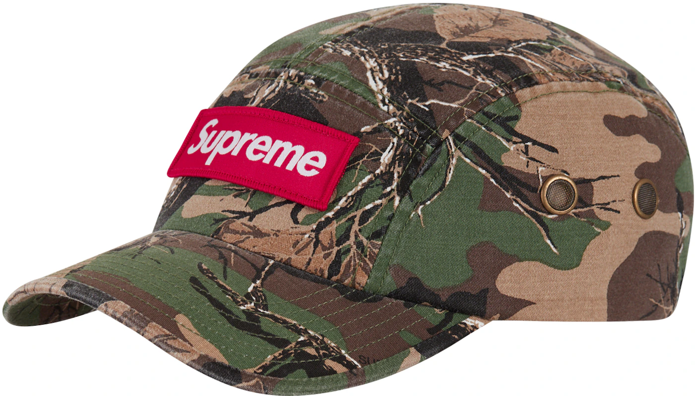 Supreme Green Iridescent Camp Cap – On The Arm