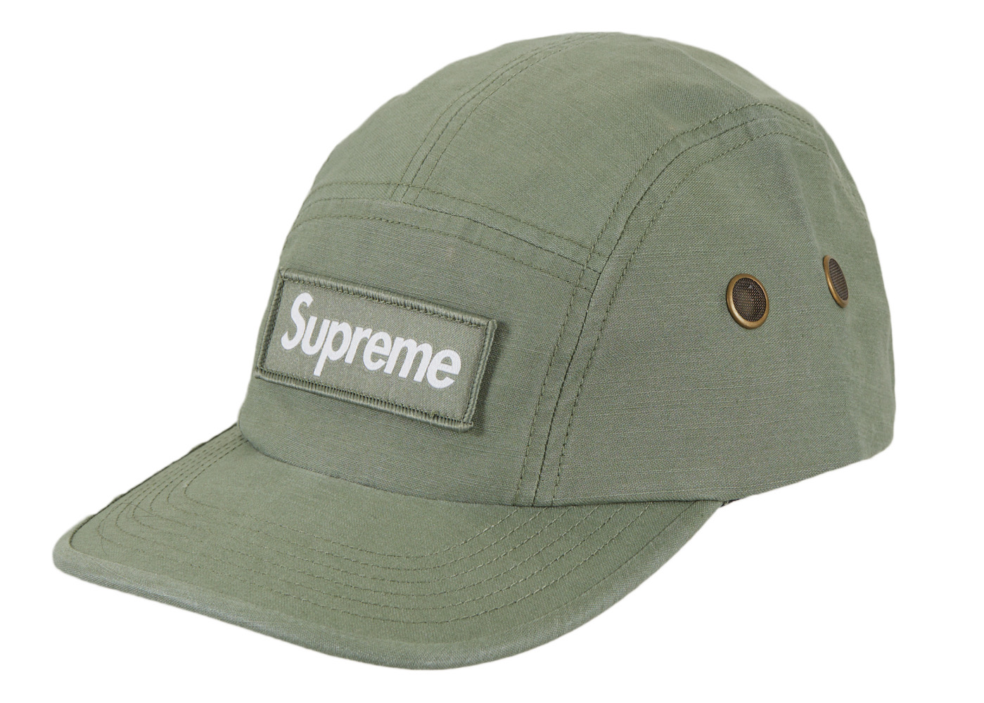 Supreme Featherweight Wool Camp Cap (FW17) Olive