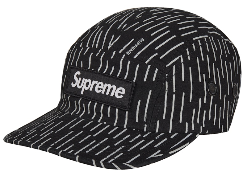 Supreme Military Camp Cap FW24 Schwarz Raindrop FW24 DE