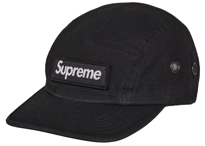 Supreme Military Camp Cap (FW24) Black - FW24 - US