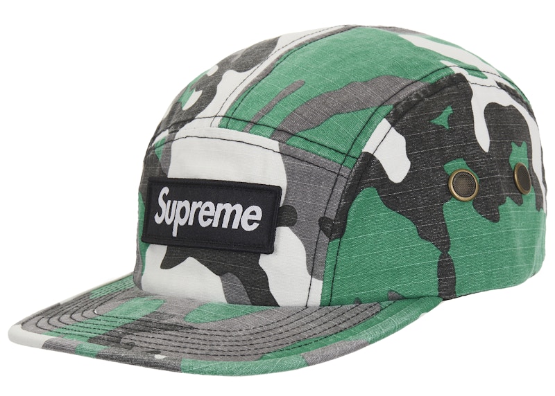 Supreme Military Camp Cap (FW25) Green Camo - FW25 - US