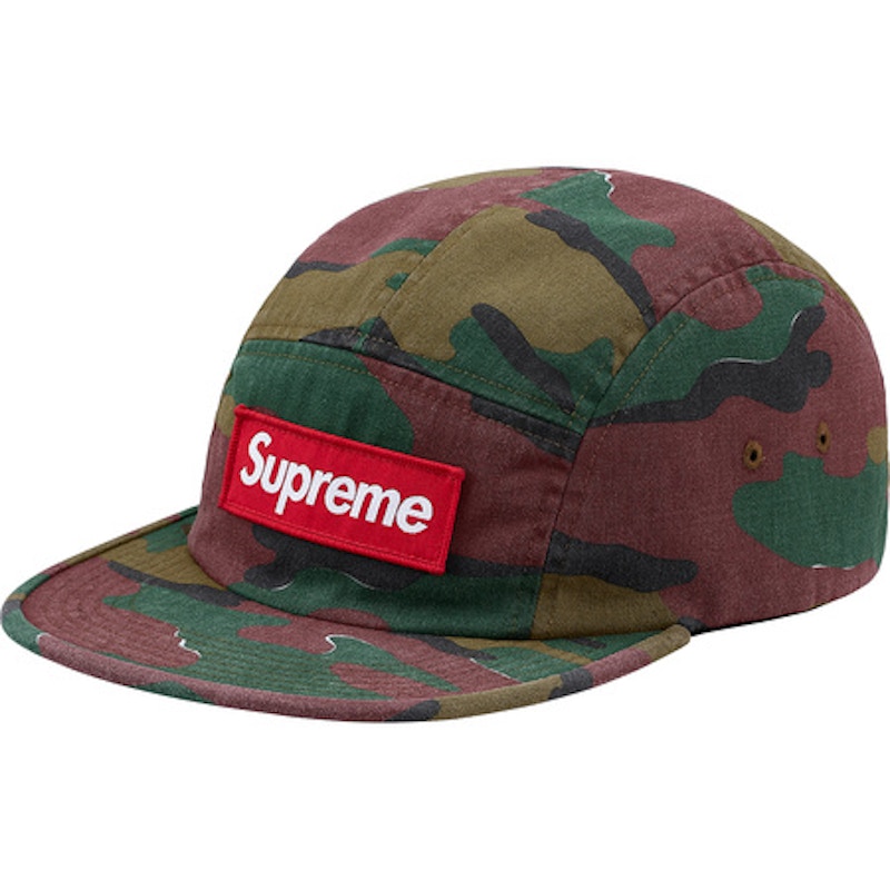 Supreme Military Camp Cap (SS18) Jigsaw Camo - SS18 - US