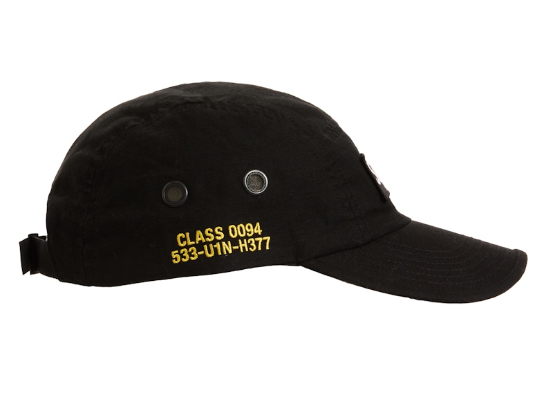 Supreme Military Camp Cap (SS21) Black - SS21 - GB