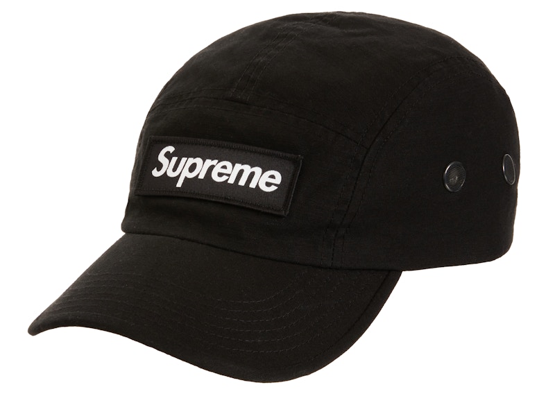 Supreme Military Camp Cap (SS21) Black