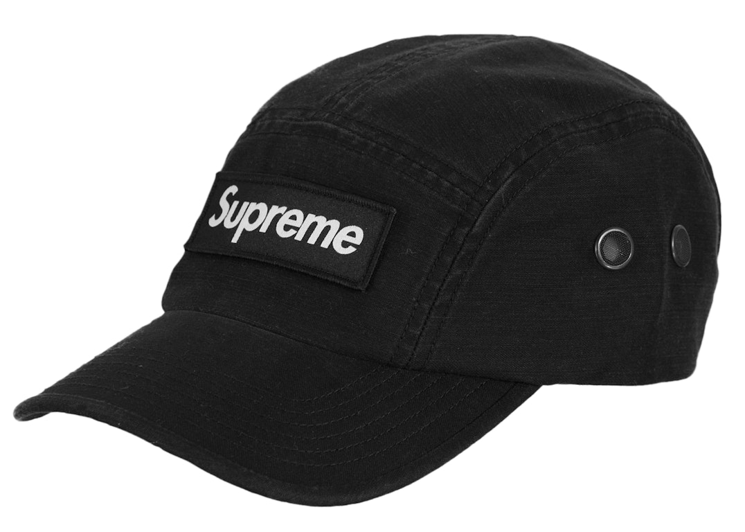 Pre-owned Supreme Military Camp Cap (ss23) Black