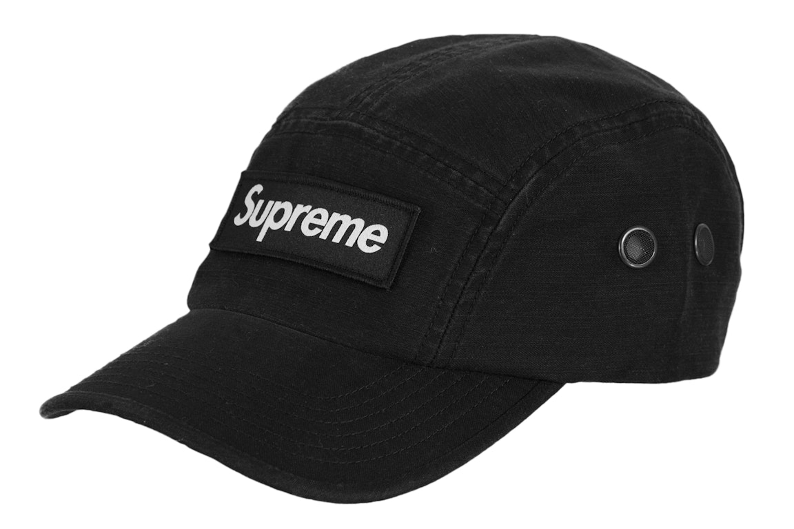 Pre-owned Supreme Military Camp Cap (ss23) Black