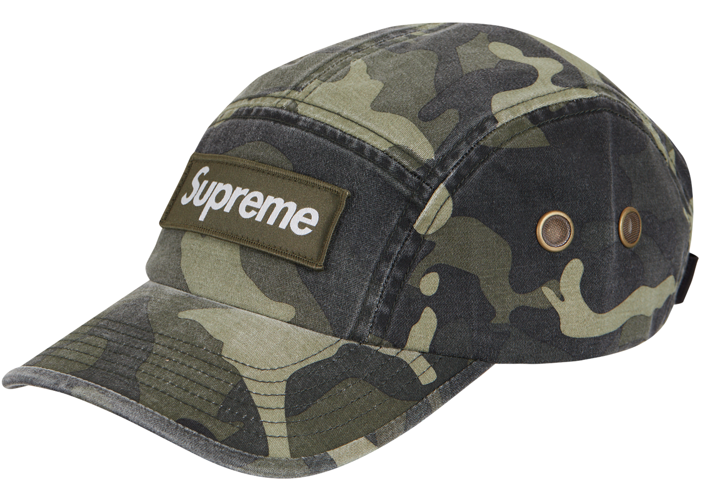 Supreme Military Camp Cap (SS23) Olive Camo - SS23 - GB