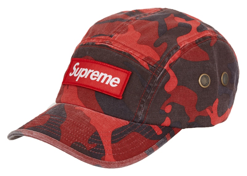 Supreme Military Camp Cap (SS23) Red Camo - SS23 - CN