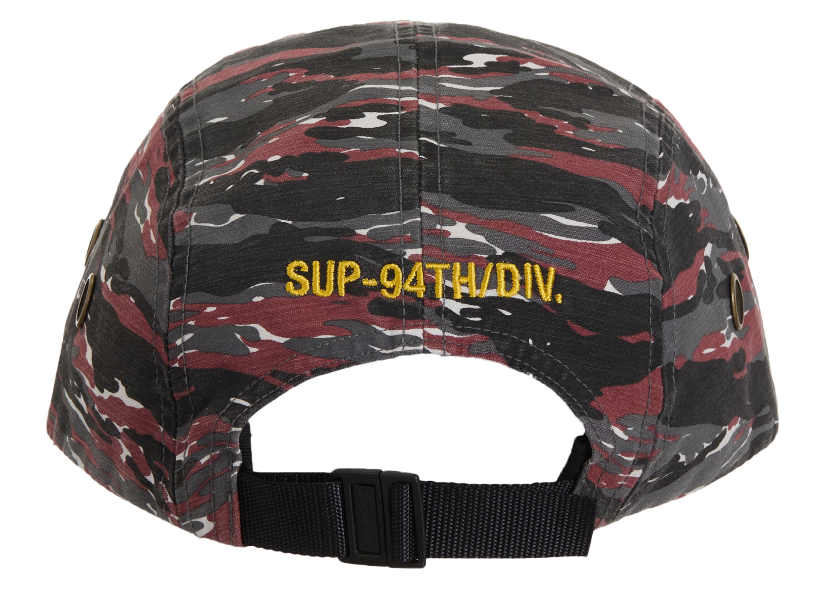 Supreme Military Camp Cap (SS24) Red Tiger Camo - SS24 - GB