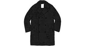 Supreme Military Trench Coat Black