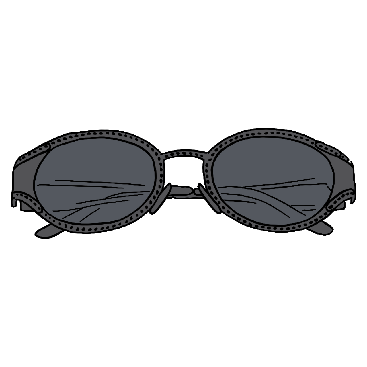 Supreme Miller Sunglasses Black