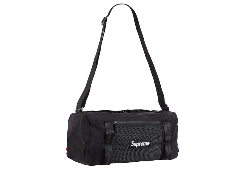 Supreme Mini Duffle Bag Black - FW20 - US