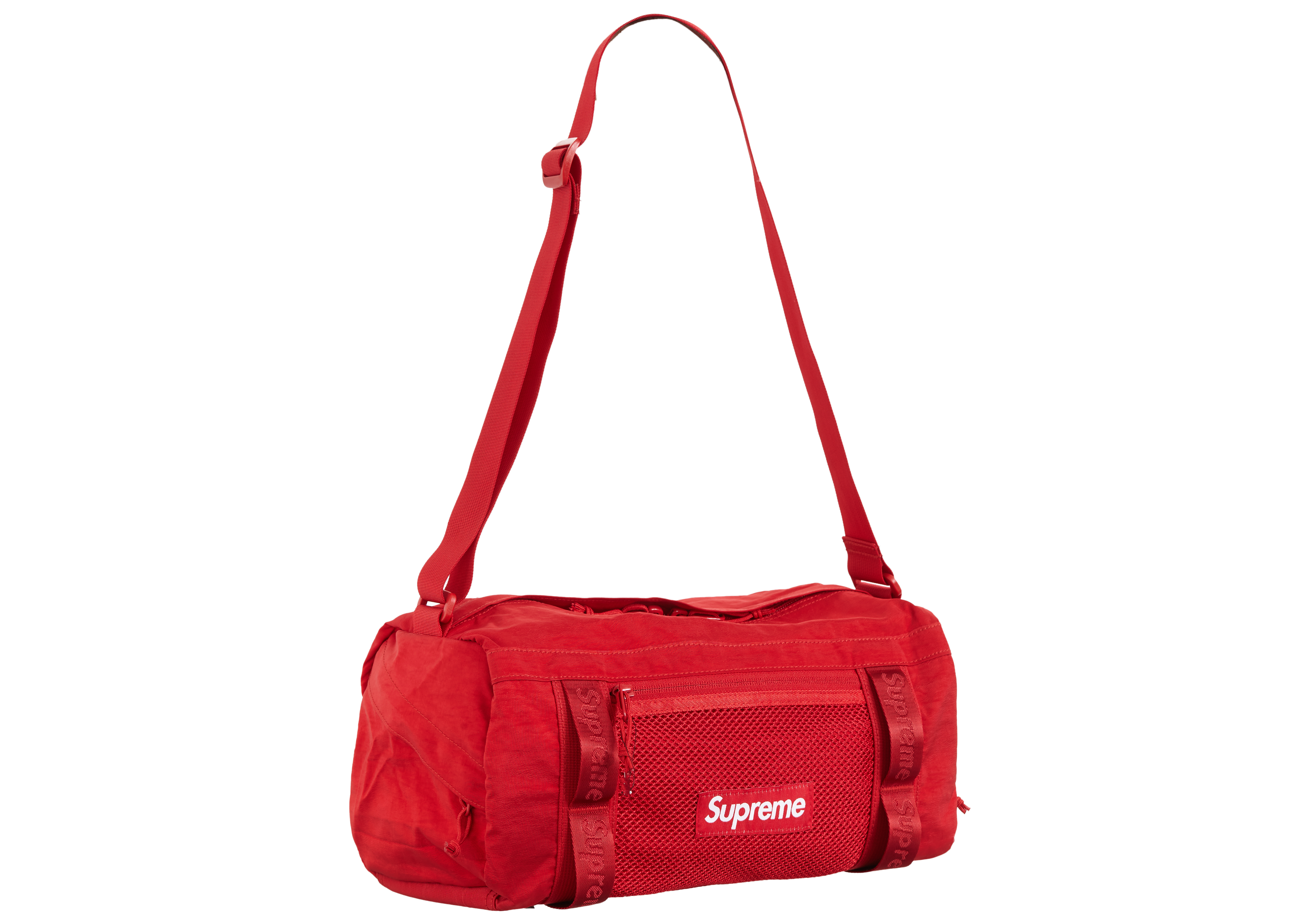 Supreme Mini Duffle Bag Dark Red