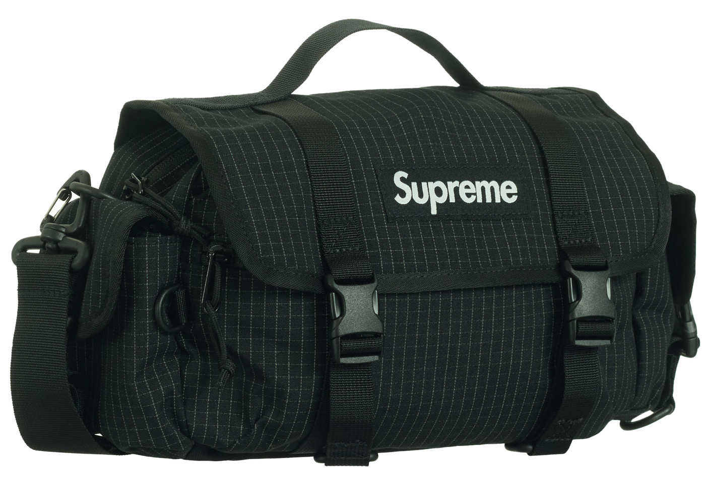 Supreme Duffle Bag 黒 小