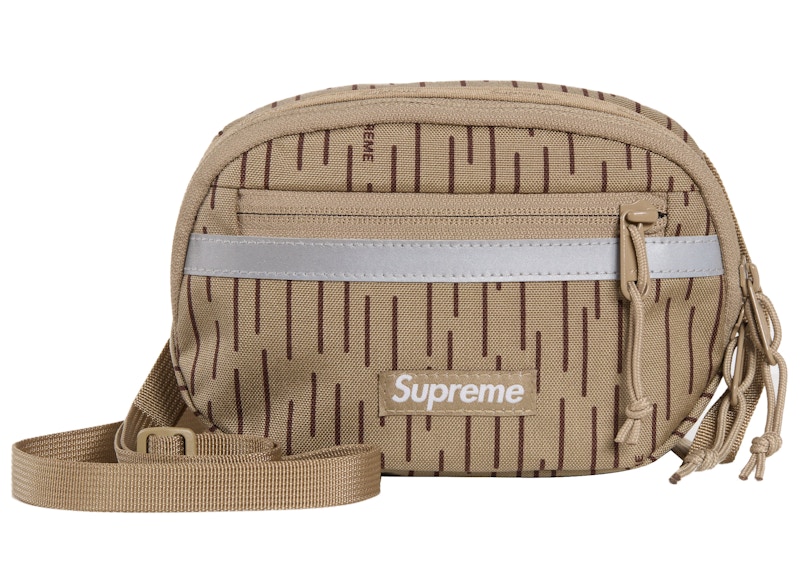 Supreme Mini Side Bag Tan Raindrop - FW24 - JP