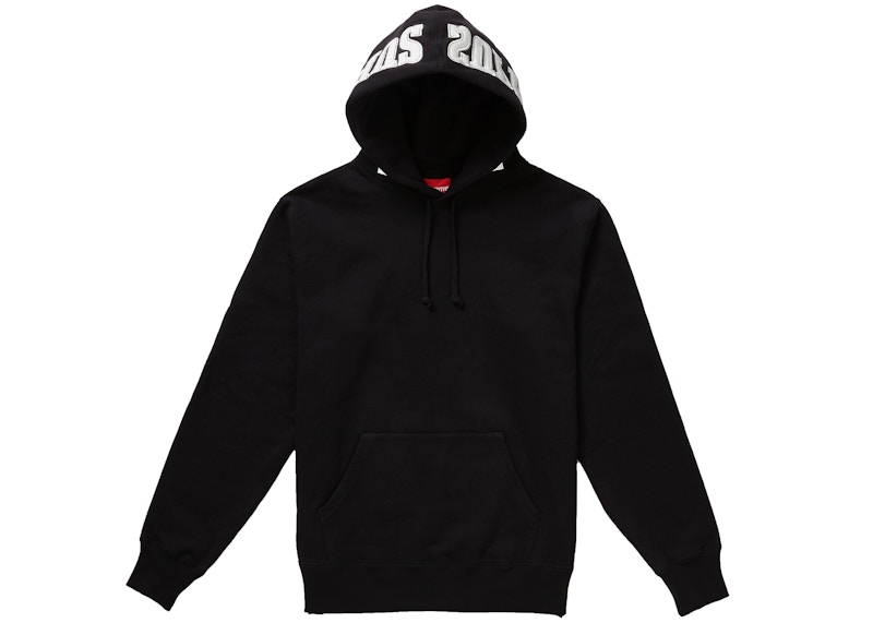 Supreme Mirrored Logo Hooded Sweatshirt (FW19) Black メンズ - FW19 ...