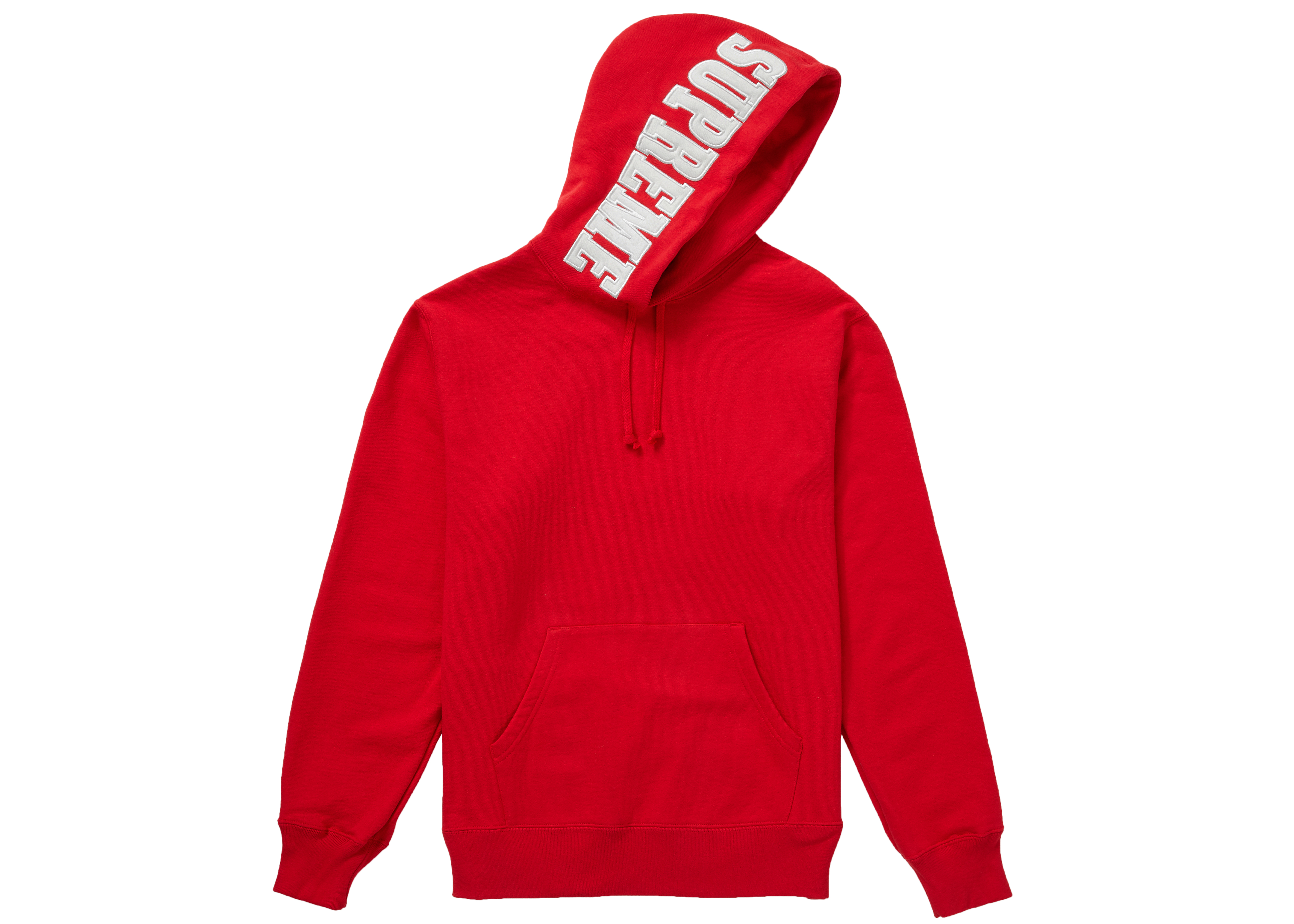 Supreme Mirrored Logo Hooded Sweatshirt (FW19) Red メンズ - FW19 - JP