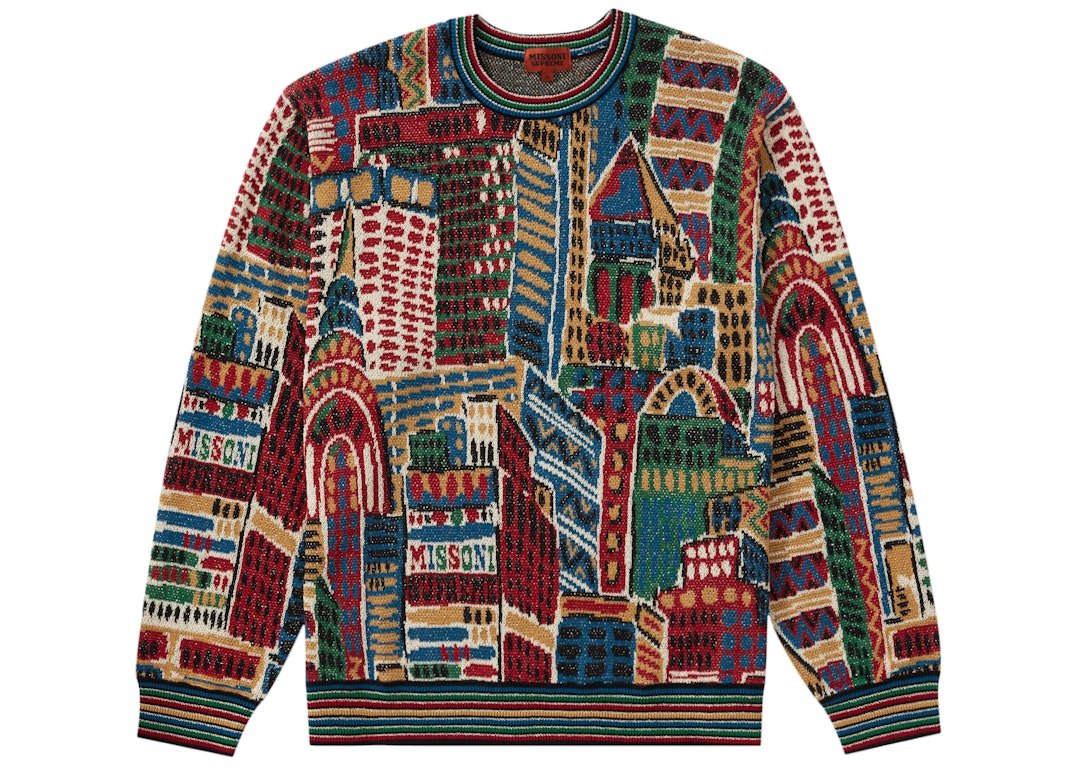 Pre-owned Supreme Missoni Sweater Burgundy