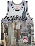 Supreme Mitchell And Ness Satin Baseball Jersey for Sale in Lake