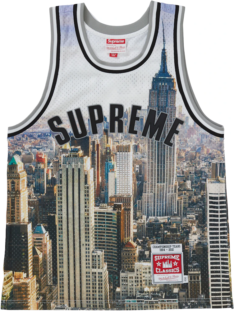 Supreme Mitchell & Ness Skyline Basketball Jersey