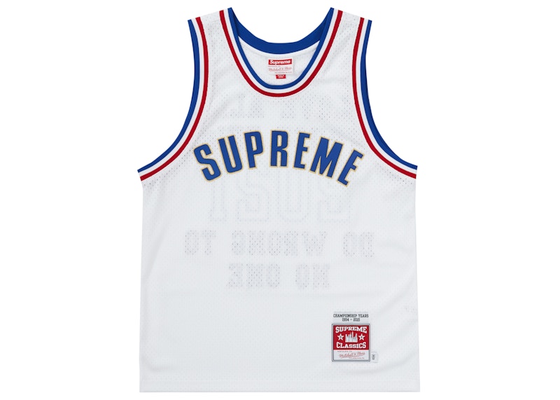 Supreme Mitchell Ness Basketball Jersey | www.innoveering.net