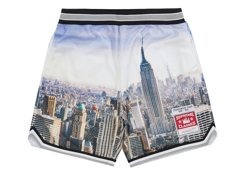 Supreme Mitchell & Ness Basketball Short Skyline