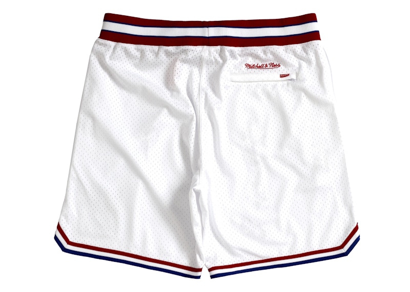 Supreme Mitchell & Ness Basketball Short White Men's - SS21 - US