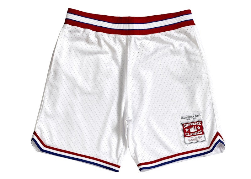 Supreme Mitchell & Ness Basketball Short White - SS21 男装- CN