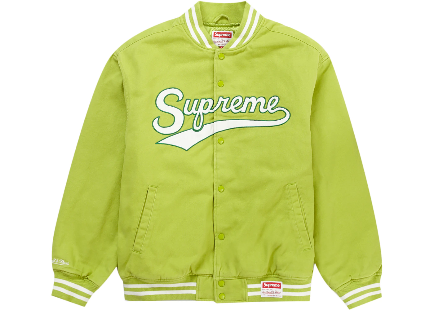 Supreme twill varsity varsity jacket Clearance