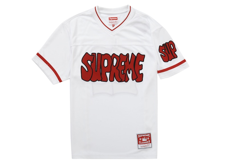 Supreme Mitchell & Ness Football Jersey White