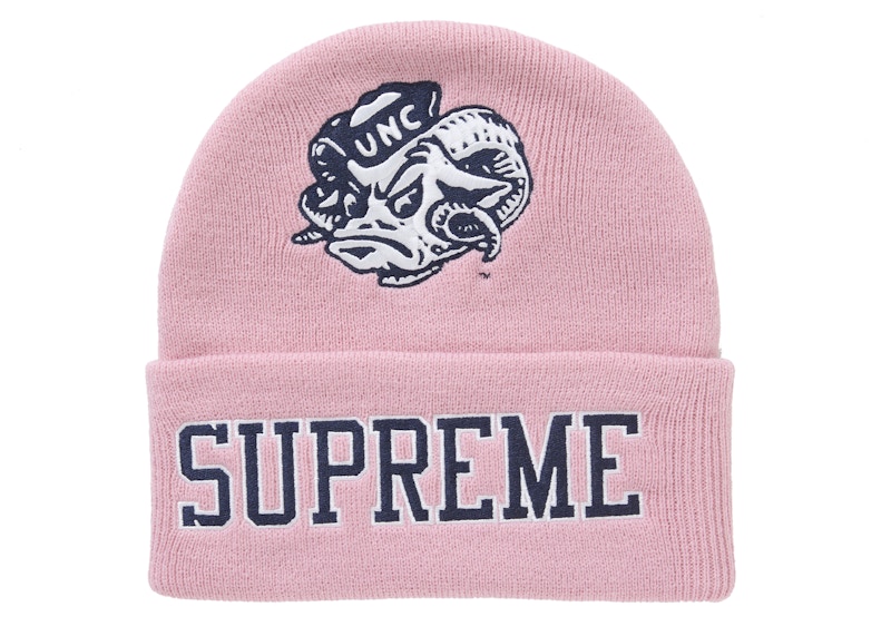 Supreme Mitchell & Ness NCAA Beanie Pink - FW24 - JP