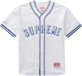 Supreme SS17 Satin Baseball Jersey - Black – Grails SF