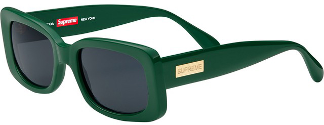 Supreme Moda Sunglasses Green - SS16 - JP