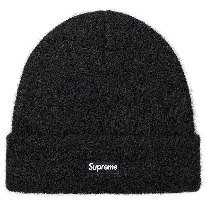 Supreme Mohair Beanie (FW17) Black - FW17 - US