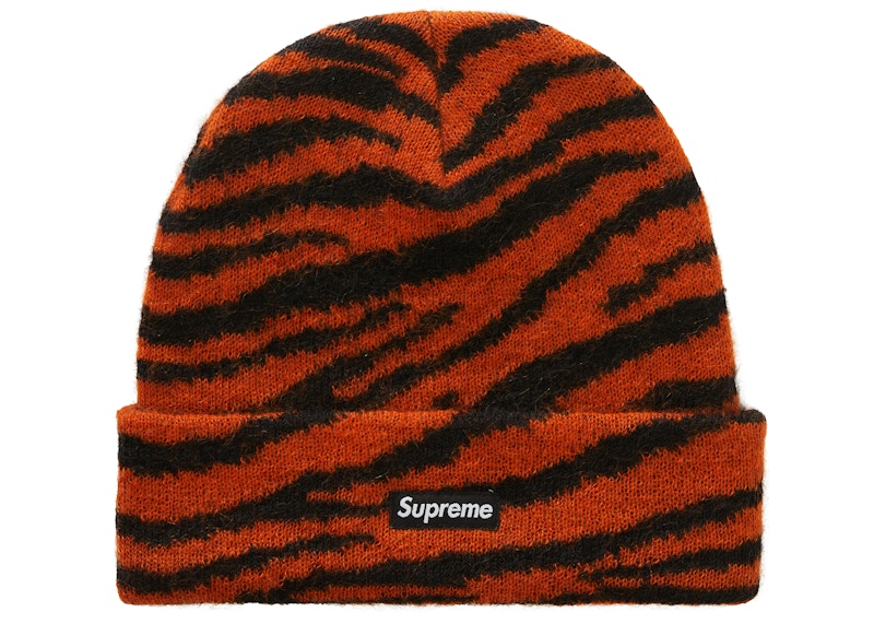 Supreme Mohair beanie モヘアビーニー タイガーストライプ+inforsante.fr