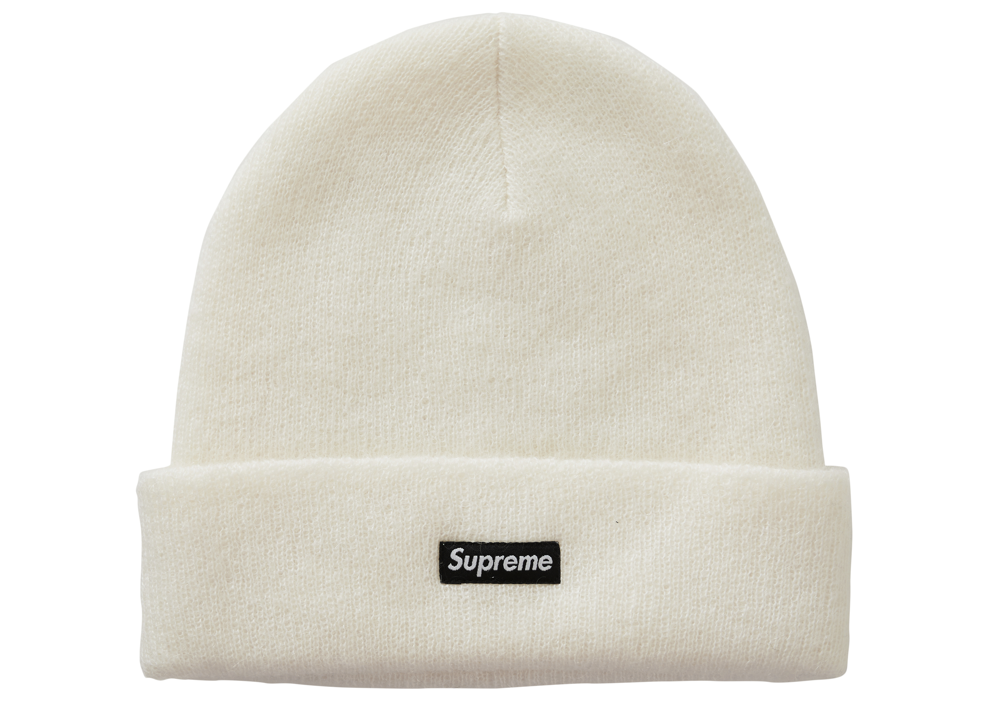 supreme Mohair Beanie White帽子