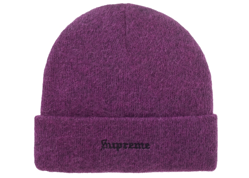 SUPREME Pre-owned Mohair Beanie (fw25) In Pink