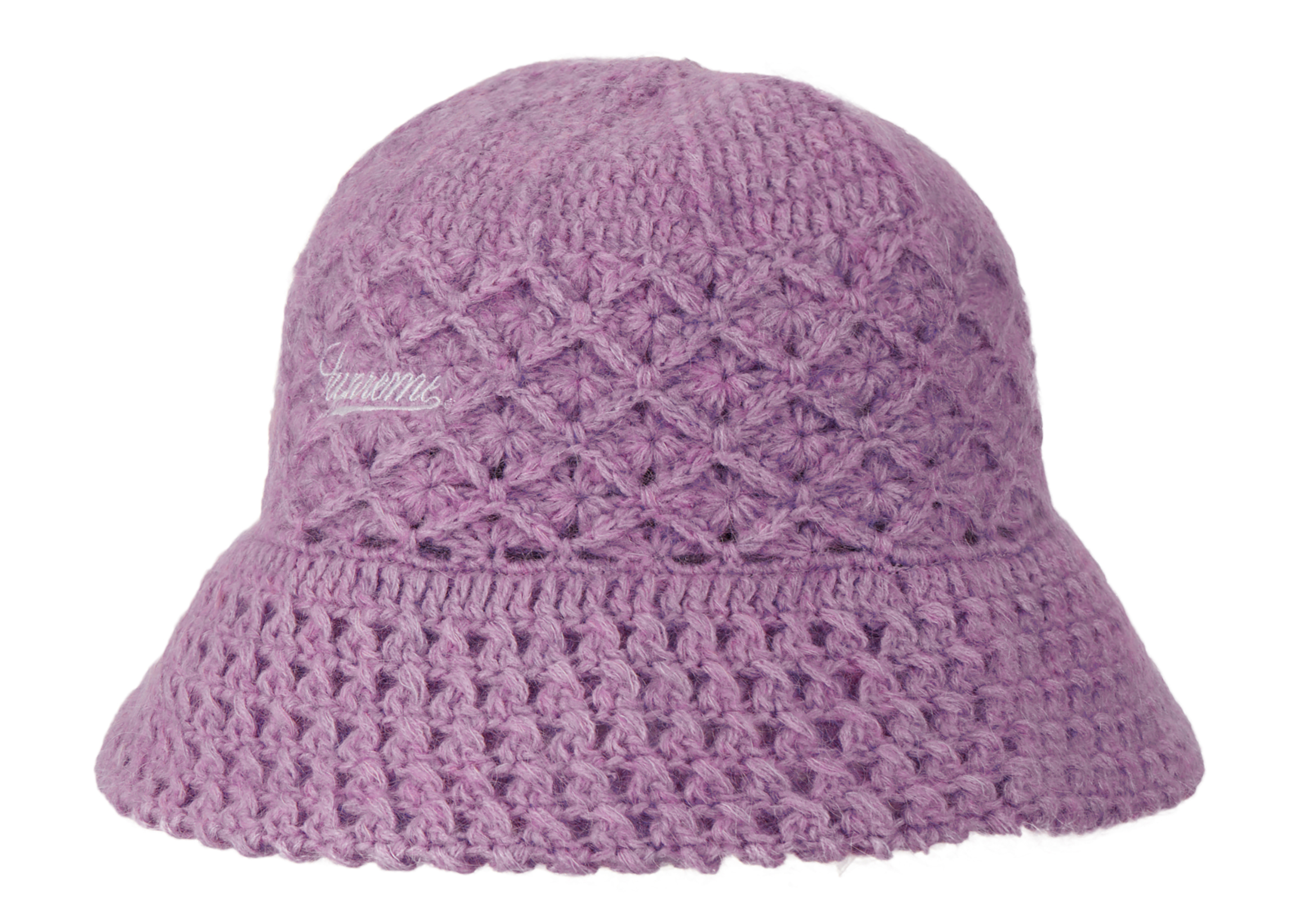 Supreme Mohair Crochet Crusher Lavender Melange - FW22 - US